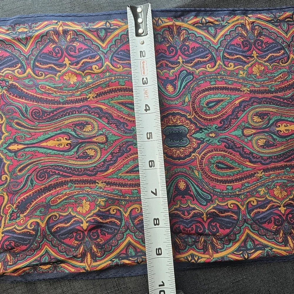 Ginnie Johansen Vintage Silk Scarf